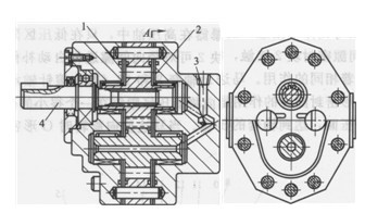 固定間隙的齒輪液壓馬達結構