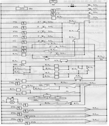 械手電控系統(tǒng)原理圖